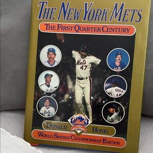 The New York Mets Book - Gold Cover
